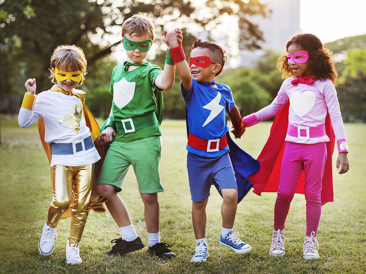 Superhero kids Superhero kids